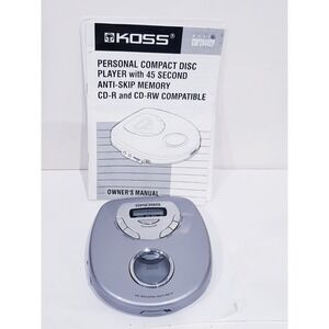 Vintage 2001 Koss CDP2044 Portable CD Player - Tested & Working